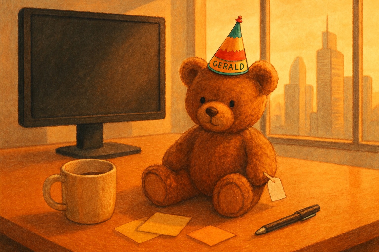 The Gas Station Teddy Bear: A Piece Story